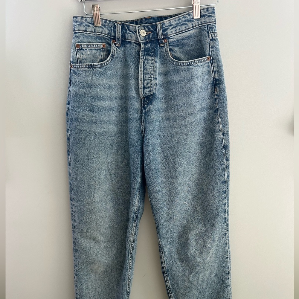 Divided Light Blue Straight Jeans
